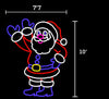 Giant Waving Santa Claus - 10'
