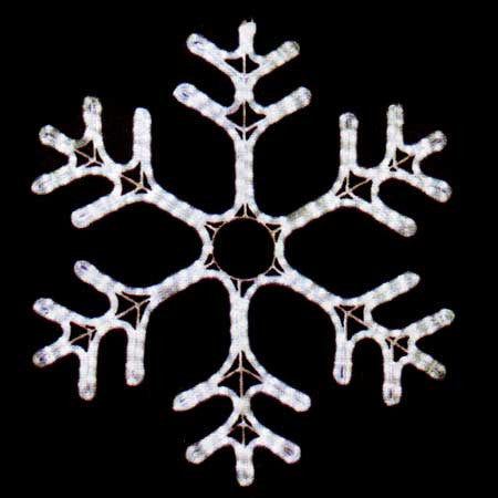 27" LED Snowflake | All American Christmas Co