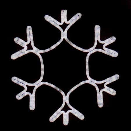 19" LED Snowflake | All American Christmas Co