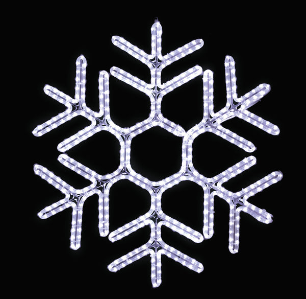 36" Hanging Hexagon Snowflake | All American Christmas Co
