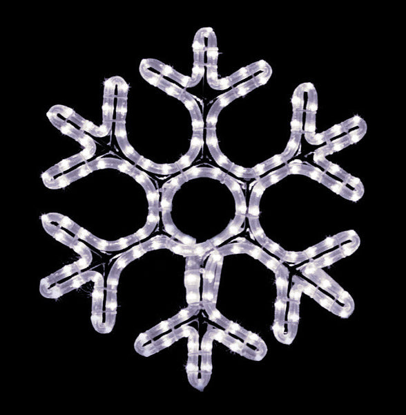 18" Hanging Hexagon Snowflake | All American Christmas Co