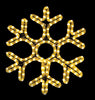 18" Hanging Hexagon Snowflake | All American Christmas Co