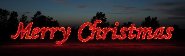 Commercial Merry Christmas Sign | All American Christmas Co