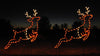 Pair of Reindeer - Animated | All American Christmas Co