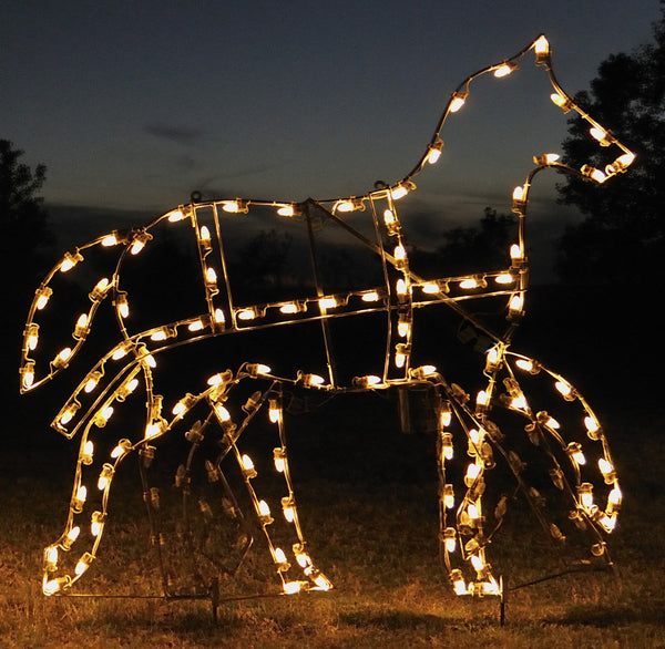 Victorian Horse - Animated | All American Christmas Co