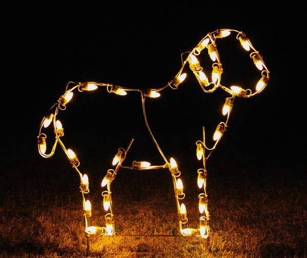 Standing Lamb | All American Christmas Co