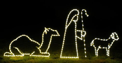 Small Lamb, Shepard and Camel Set | All American Christmas Co