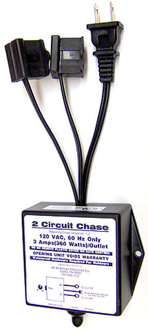 2 Circuit Chasing Controller - 3 Amp | All American Christmas Co