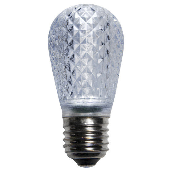 T50 LED Patio Lights - E-26 - Pure White - 10 Pack | All American Christmas Co