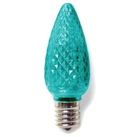 C9 LED Bulbs - Teal - 25 Pack | All American Christmas Co