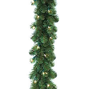 9' x 10" Canadian Fir Garland | All American Christmas Co