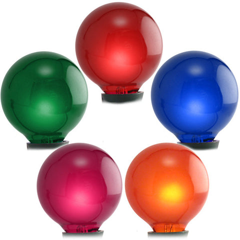 G50 Patio Lights - E-17 - Multi Color - 25 Pack | All American Christmas Co