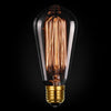 Edison Style (ST64) Patio Lights - E-26 - Clear - 12 Pack | All American Christmas Co