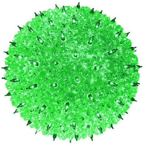 10" Green Starlight Sphere | All American Christmas Co