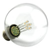 G50 LED Patio Lights - Glass Bulb - E-17 - Warm White - Single | All American Christmas Co