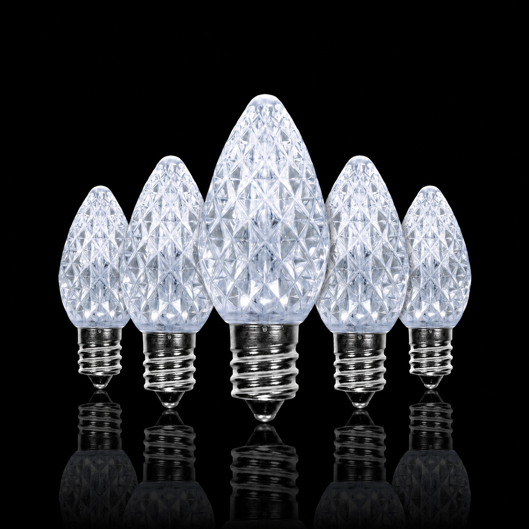 C7 LED Transparent Bulbs