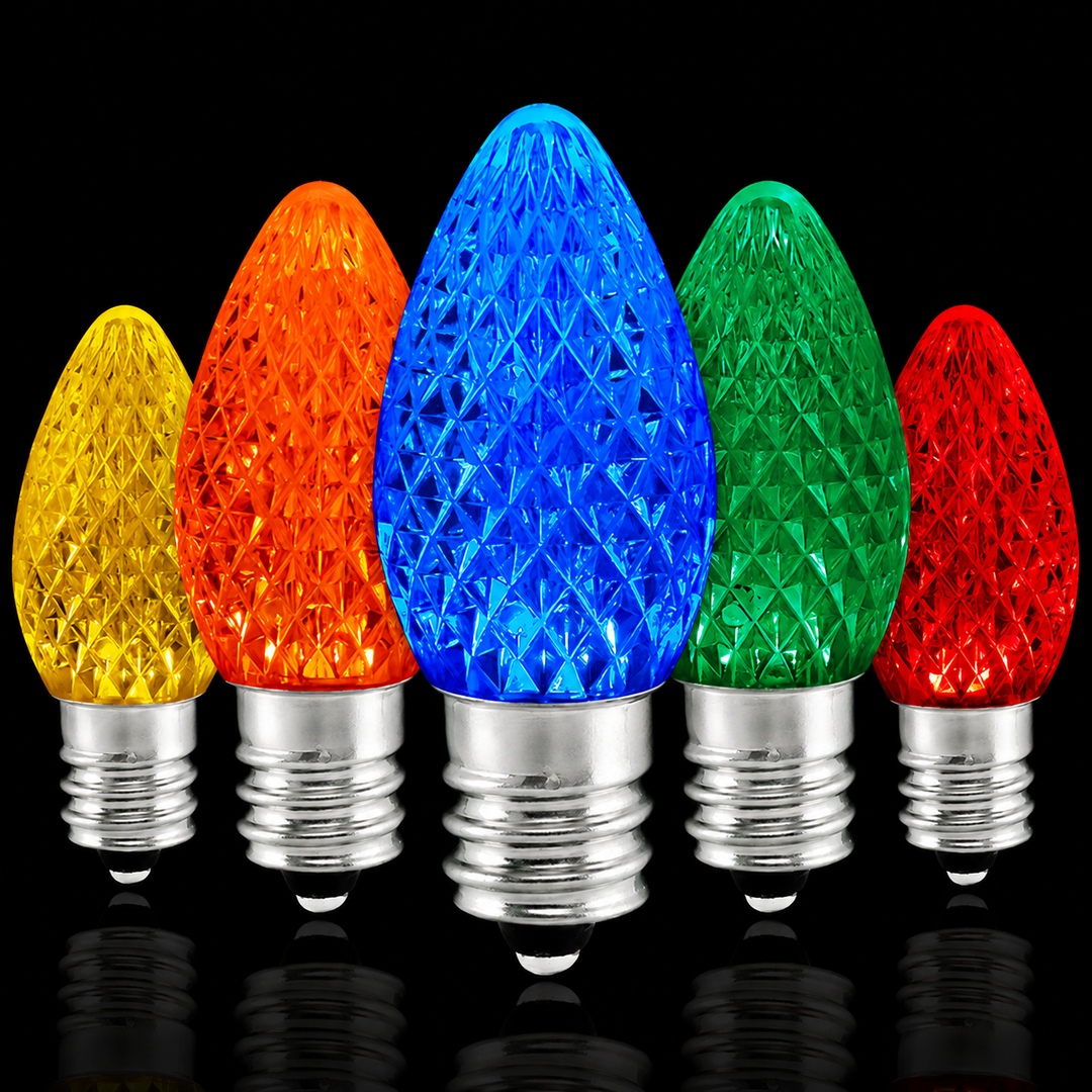 C7 LED Twinkle Bulbs