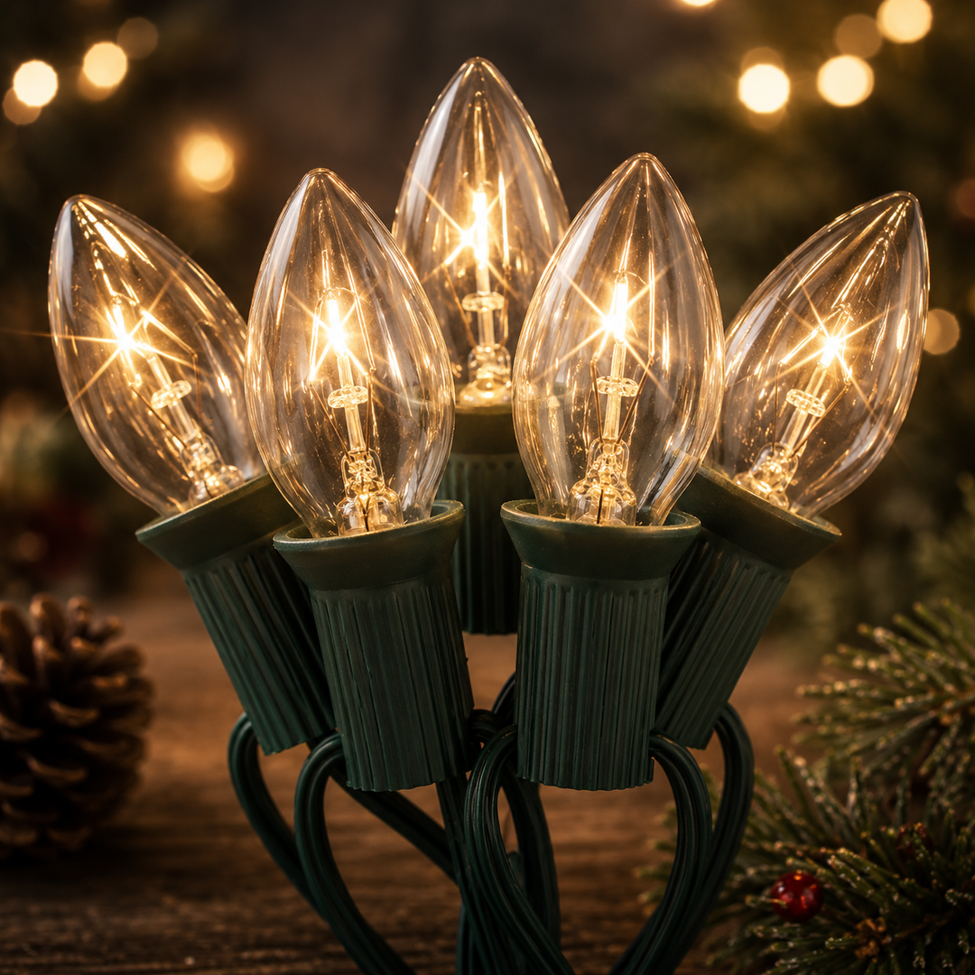 C7 Christmas Light Strings