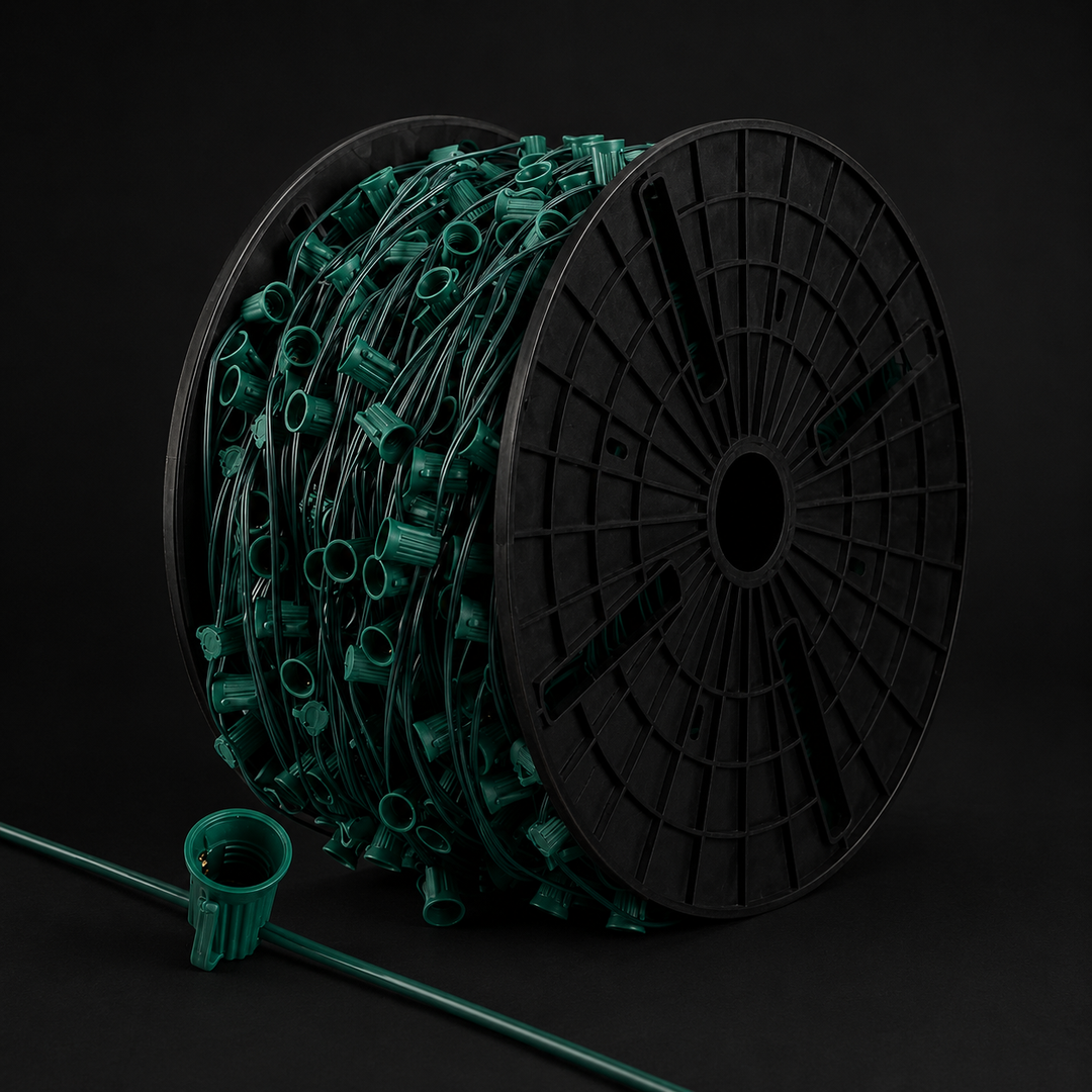 C7 Christmas Light Spools