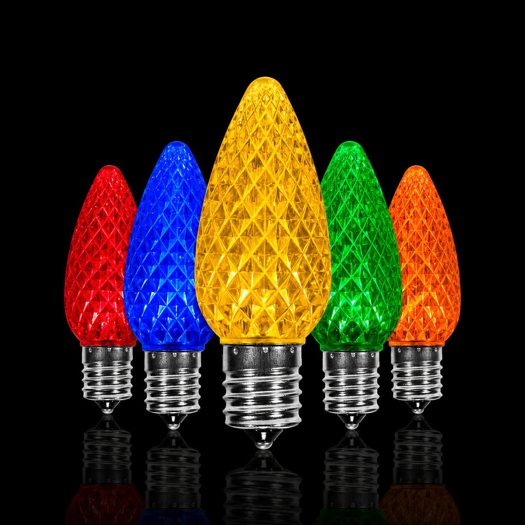 C9 LED Twinkle Bulbs