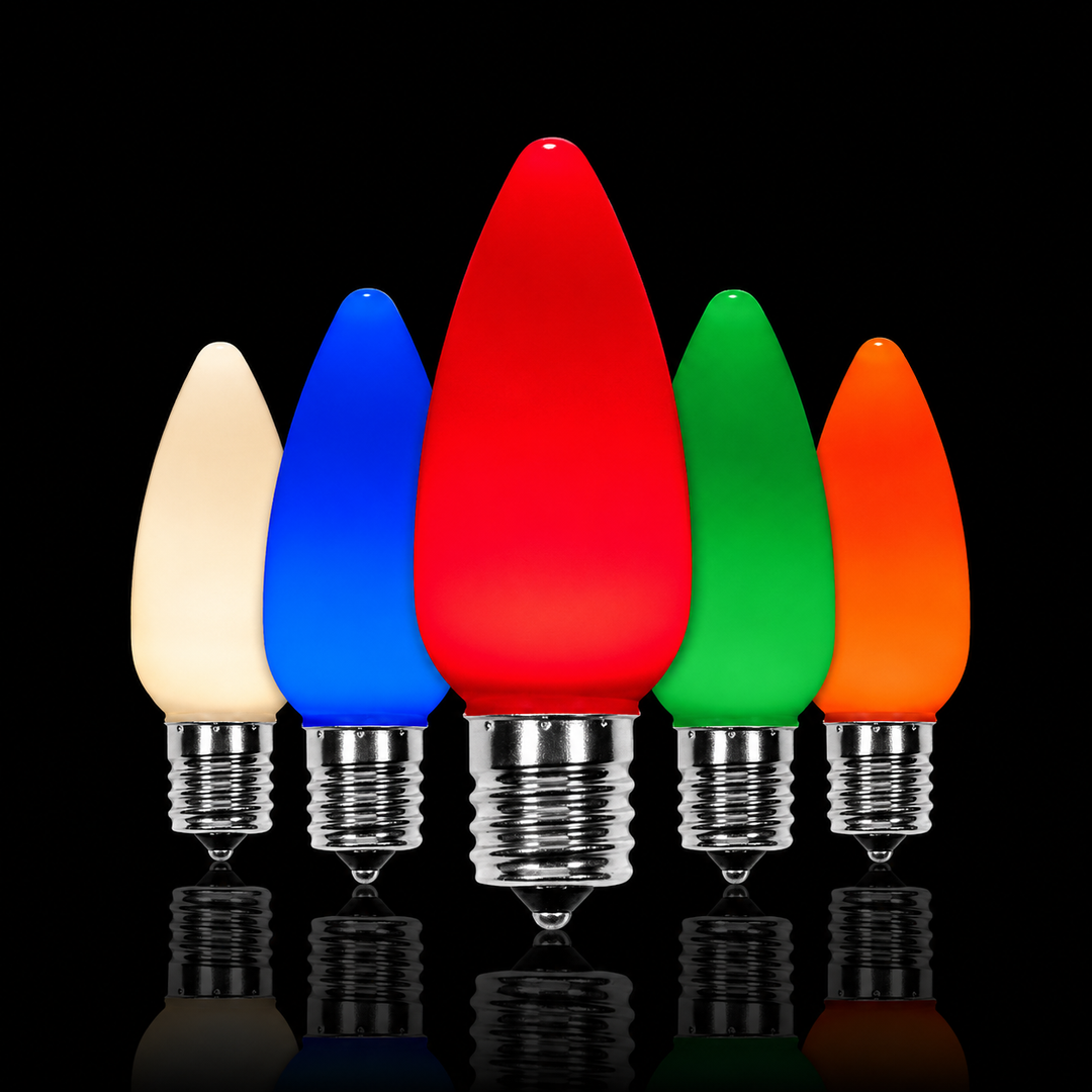 C9 LED Opaque Bulbs