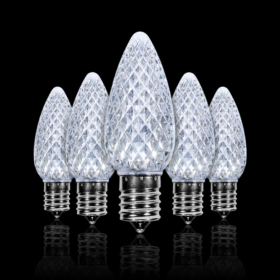 C9 LED Transparent Bulbs