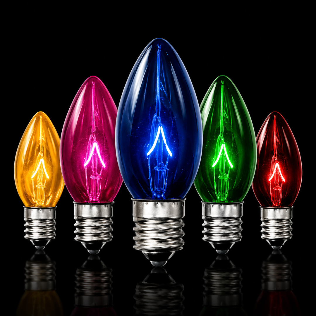 C7 Twinkle Bulbs