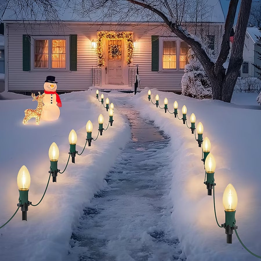 Christmas Light Stakes
