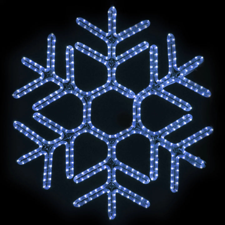 36" Hanging Hexagon Snowflake