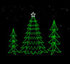 3D Christmas Tree Set