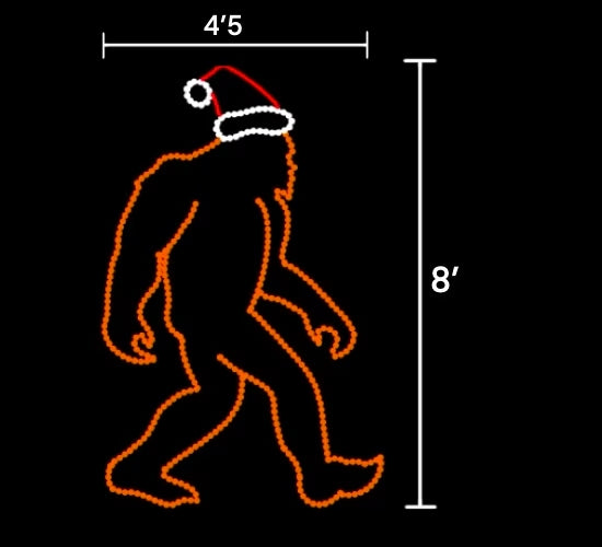 Christmas Big Foot