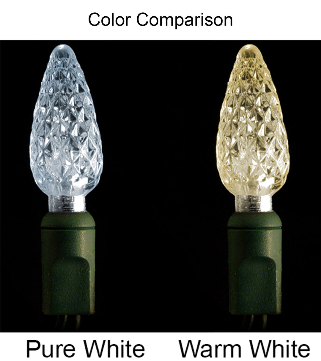 C6 LED Light Set - 35 count - Warm White