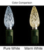 C6 LED Light Set - 70 count - Warm White