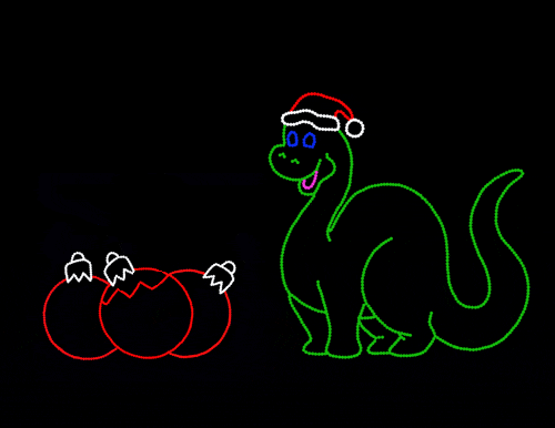 Dinosaur with Hatching Baby