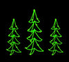 3D Christmas Tree Set