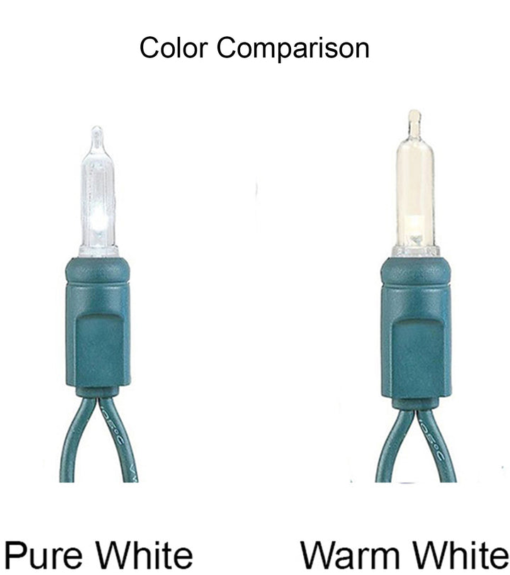 Smooth T5 LED Mini Lights - 50 count - 6" - Warm White