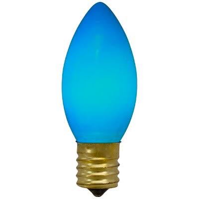 C9 Opaque Lights - Blue - 25 Pack