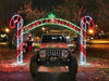 12' Merry Christmas Candy Cane Arch