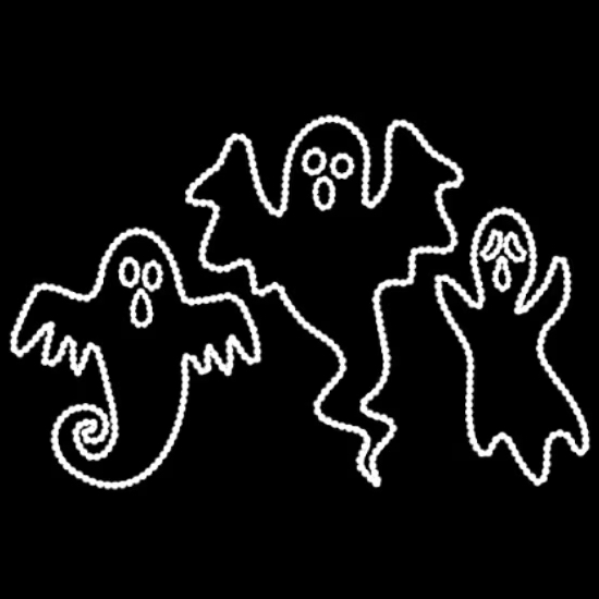 3 Ghastly Ghosts