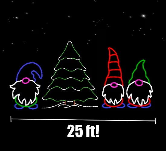 Snowy Gnome Scene