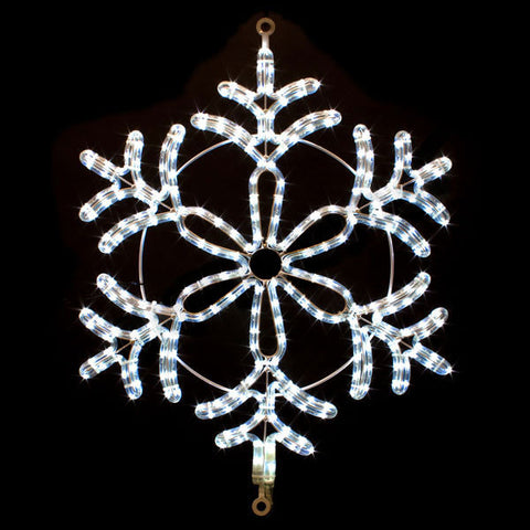24" LED Snowflake | All American Christmas Co