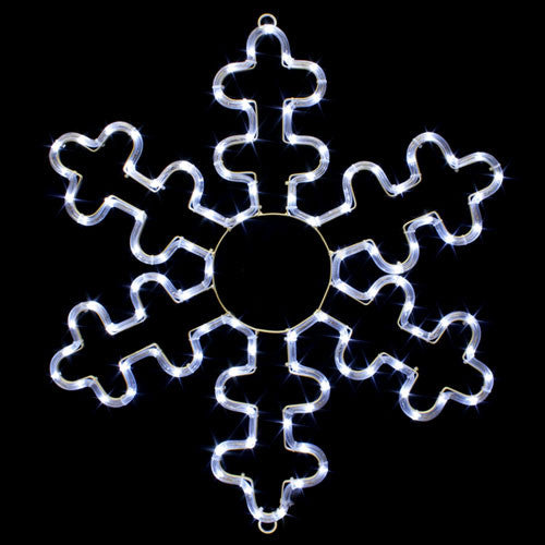 24" Elegant Snowflake | All American Christmas Co