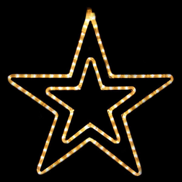 LED Double Star | All American Christmas Co
