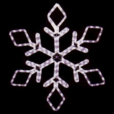 22" Elegant Snowflake | All American Christmas Co