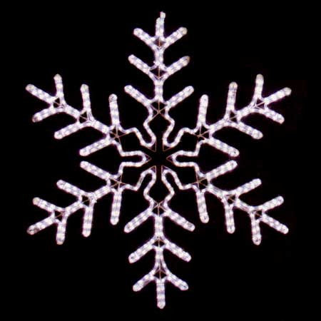 36" LED Snowflake | All American Christmas Co