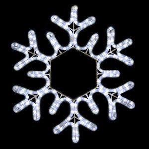 18" LED Snowflake | All American Christmas Co