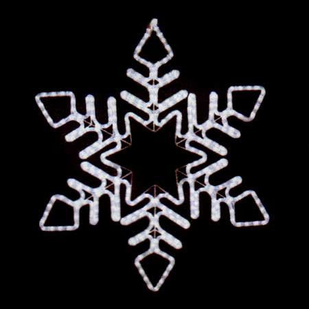 30" LED Snowflake | All American Christmas Co