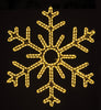 36" Hanging 6 Point Snowflake | All American Christmas Co