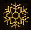 36" Hanging Hexagon Snowflake | All American Christmas Co