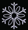 36" Hanging Single Loop Snowflake | All American Christmas Co